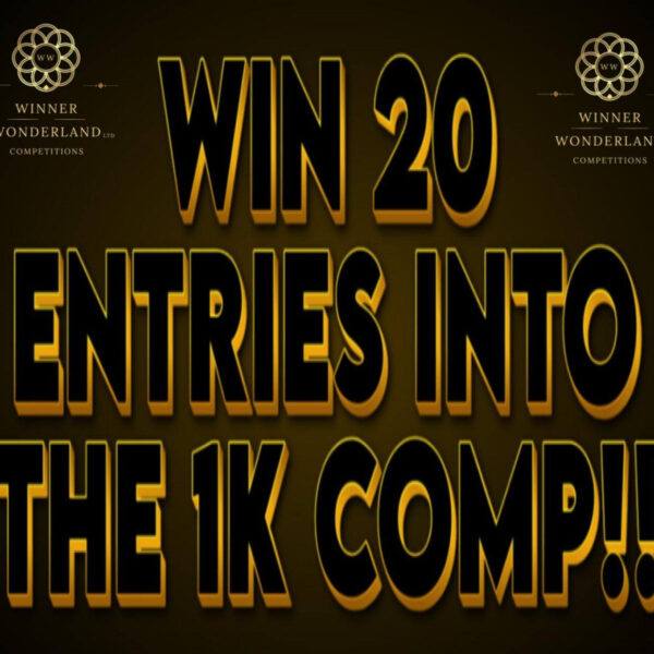 Mini 20 tickets into the 1K comp