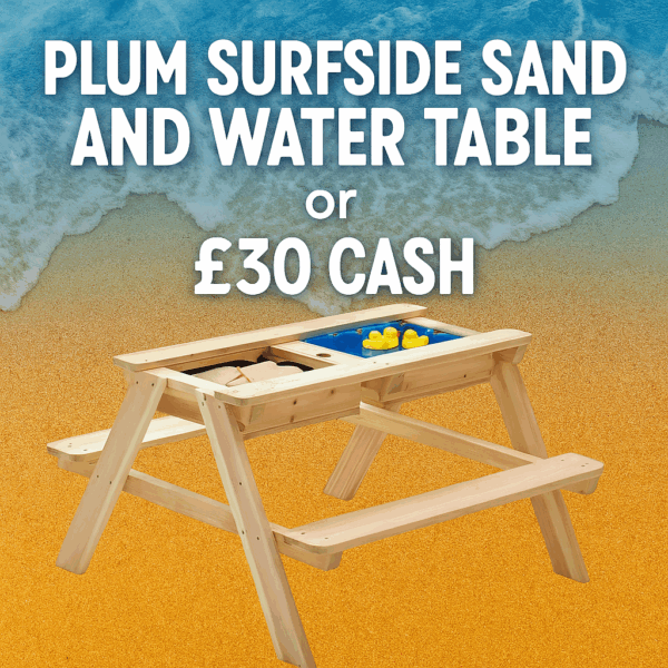 Plum Surfside Sand & Water Table