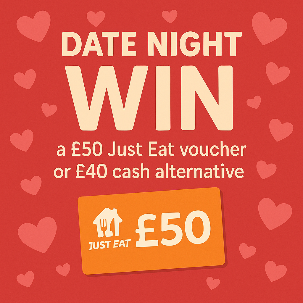 Date Night £50 Just Eat Voucher