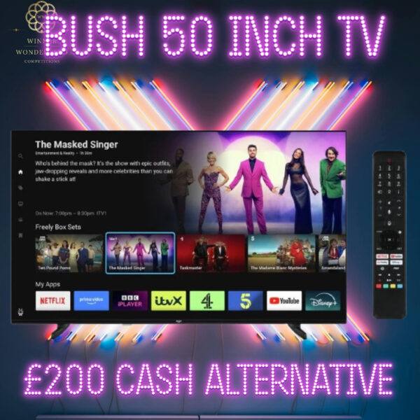 Bush 50 Inch  Smart 4K TV