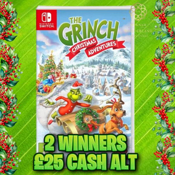 2 Winners Nintendo Switch The Grinch Christmas Adventures