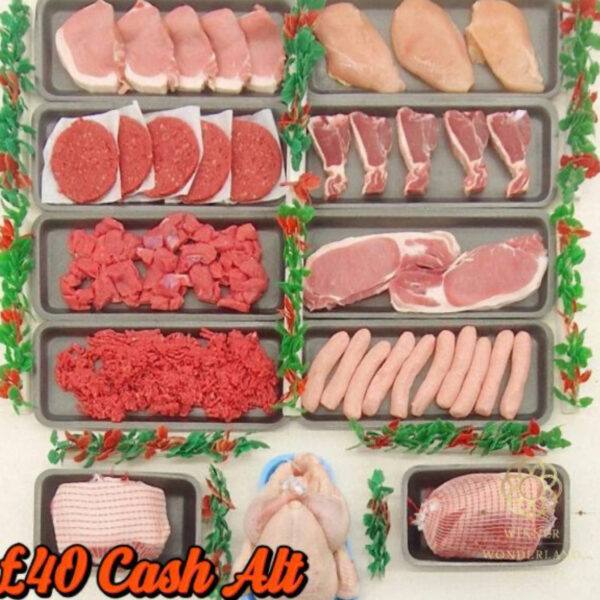 large family meat pack