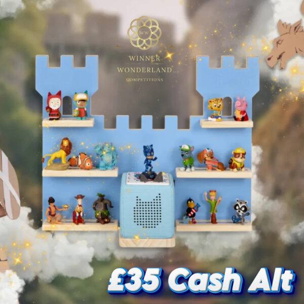 Castle Floating Tonies Shelf