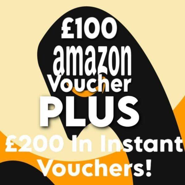 £100 Amazon Voucher Plus 4 X £50 In Vouchers