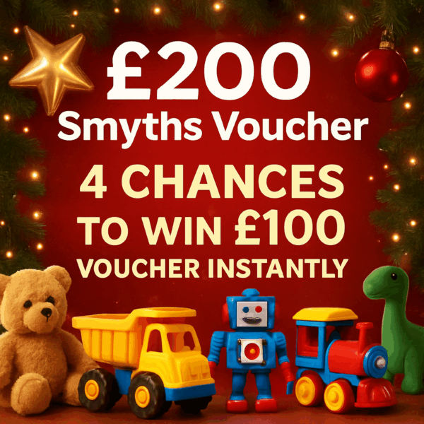 £200 Smyths Voucher Plus 4 Instants £100 Voucher