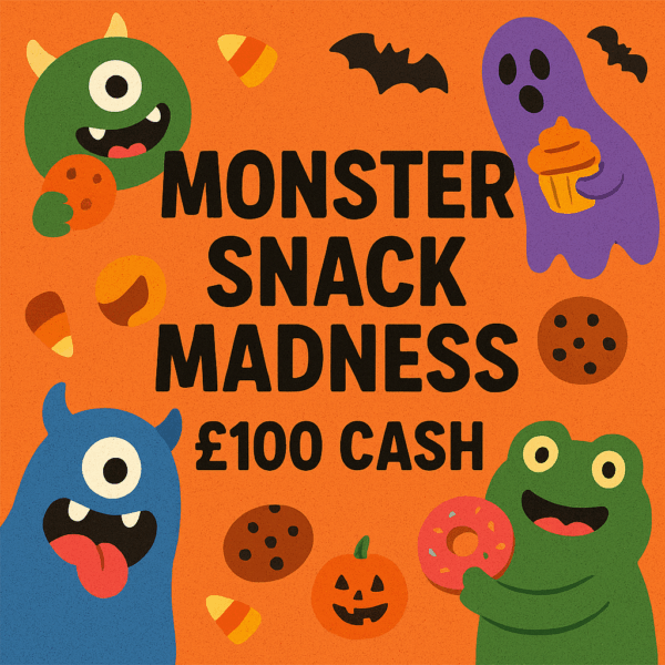 Monster Snack Madness £100 Cash