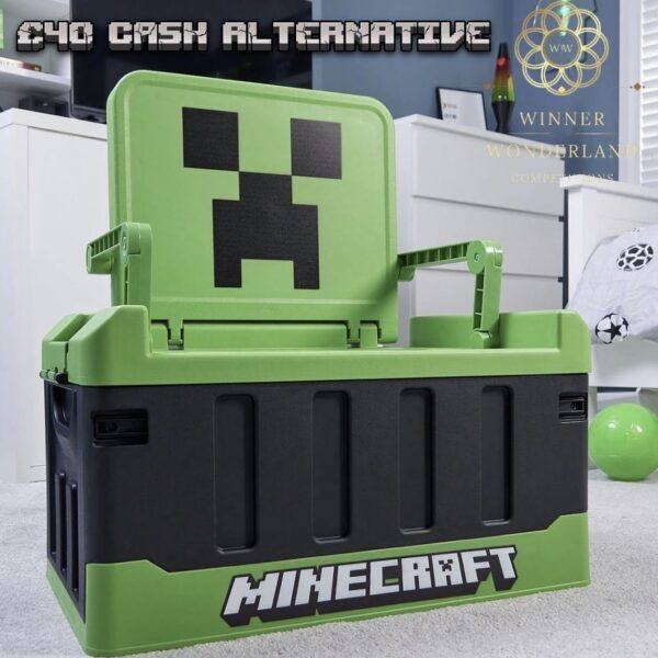 Numskull Minecraft 2-in-1 Toy Storage Box & Folding Chair