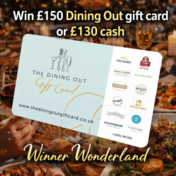 £150 Dining Out Gift Card