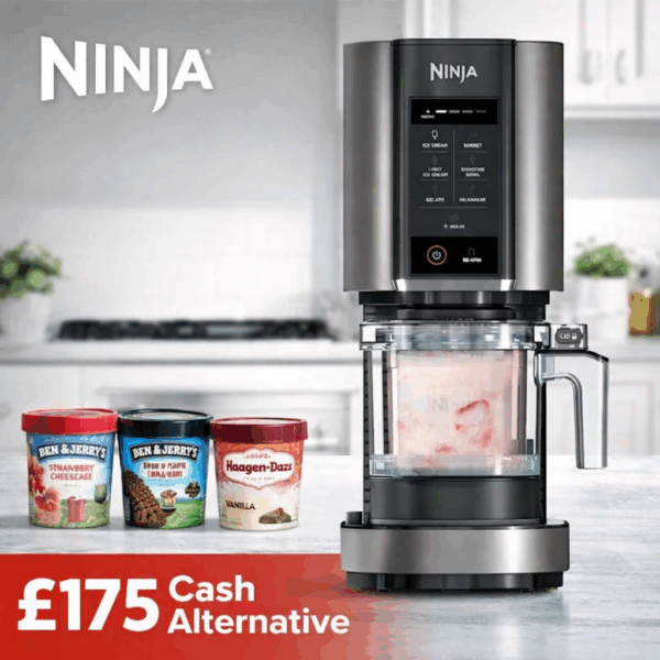 Ninja CREAMi Ice Cream & Frozen Dessert Maker