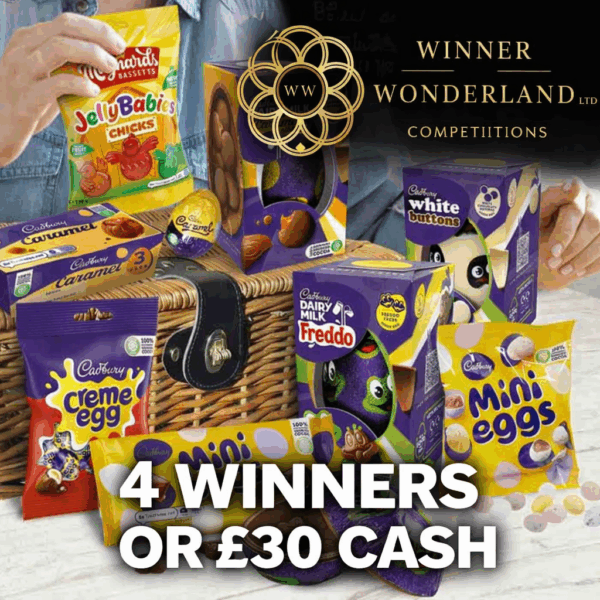 Cadbury Easter Sharing Basket 4 Winners