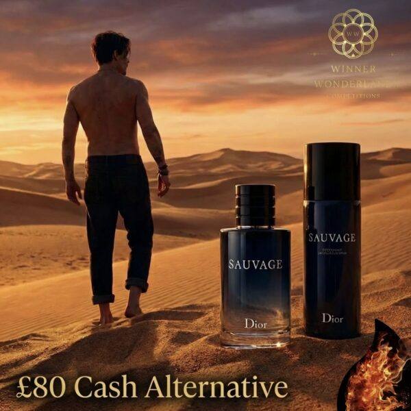 Dior Sauvage deodorant spray & Eau De Toilette 60ml