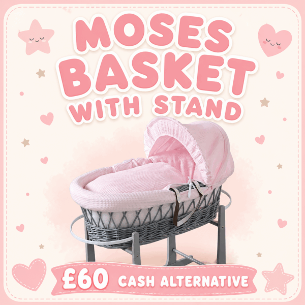 Moses Basket With Stand