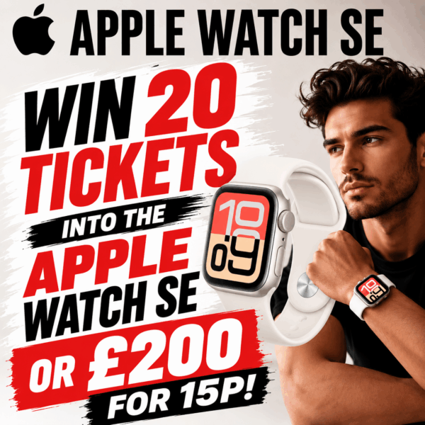 Win 20 tickets into APPLE WATCH